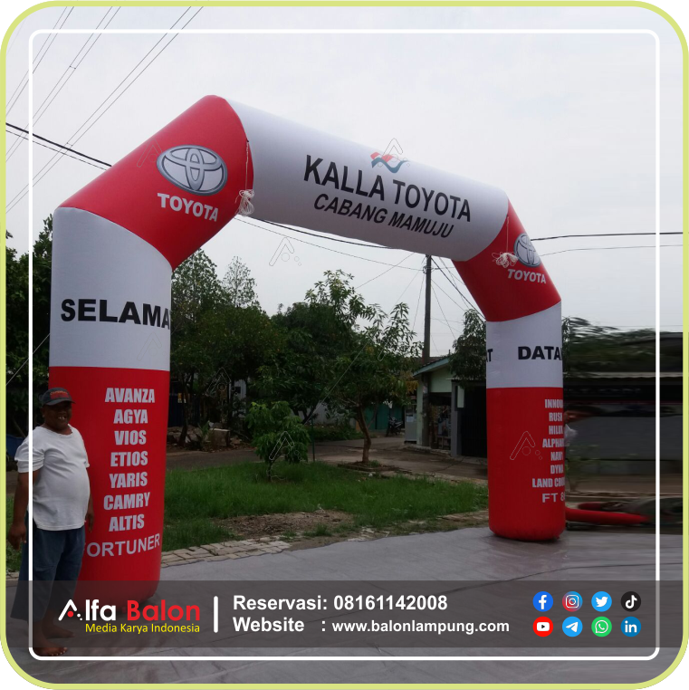 harga balon gate lampung